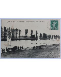 CPA Indre-et-Loire St-Avertin Courses à voiles sur le Cher