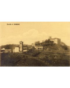 CPA ITALIE Italia Castello di Bargone Parma Parme Château Salsomaggiore