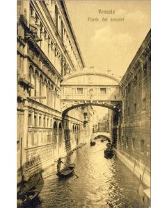 CPA ITALIE Italia Venezia Venise Ponte dei sospiri