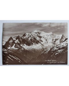 CPA Le Mont Blanc vu du Six jeur sur Finhaut Valais Suisse