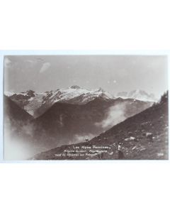 CPA Les Alpes Pennines  Valais Suisse
