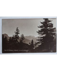 CPA Ligne du Matigny-Châtelard Valais Suisse