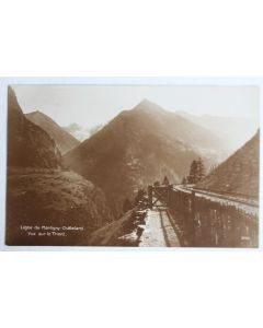CPA Ligne du Matigny-Châtelard Valais Suisse
