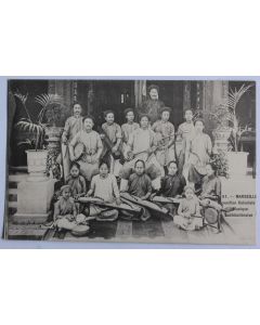 CPA Marseille Exposition coloniale Musique Cochinchinoise