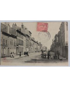 CPA Meurthe-et-Moselle Lunéville Rue d'Alsace