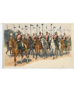 CPA militaire illustrée 