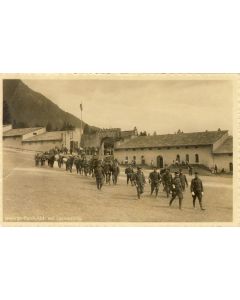 CPA Militaria Gebirgs-Sanit -Abt. auf Luziensteig Suisse