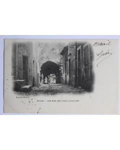 CPA Nyons Une rue des Vieux quartier Drôme