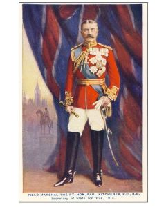 CPA Oilette Tuck's War Notabilities Field Marshal the RT Hon earl kitchener