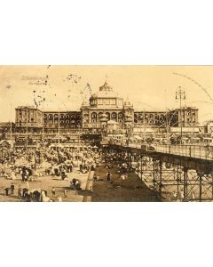 CPA Pays Bas Zuid Holland Scheveningen Kurhaus 1911