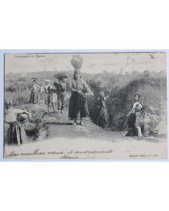 CPA Portugal Camponezes de Espinho