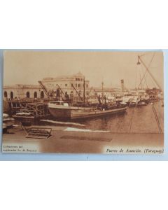 CPA Puerto de Asunción Paraguay