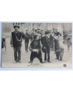 CPA Pyrénées Montreur d'ours Les Ours du Pays