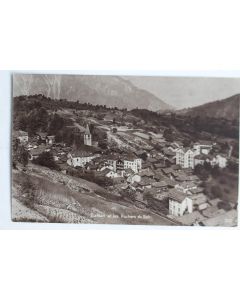 CPA Salvan et les Rochers du Soir Valais Suisse