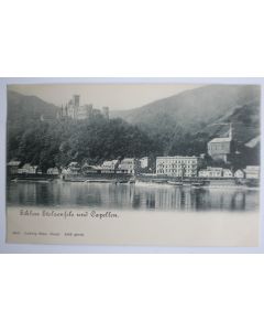 CPA Schloss Stolzenfels und Capellen Allemagne