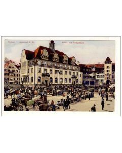 CPA Suisse Appenzell Herisau Staats und Bankgebäude