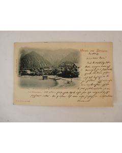 CPA Suisse Bern Gruss aus Bonigen illustrée