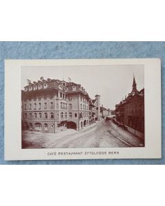 CPA Suisse Berne Café Restaurant Zytglogge Bern