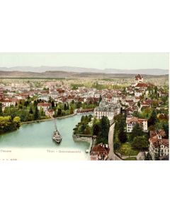 CPA SUISSE BERNE Thun Generalansicht CPN 508