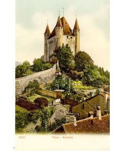 CPA SUISSE BERNE Thun Schloss Château