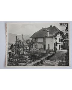 CPA Suisse Bouveret Hôtel de la Tour Restaurant Taverne