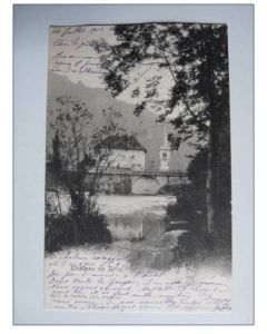 CPA SUISSE Fribourg Chateau de BROC 1902