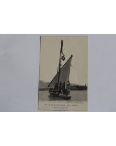 CPA Suisse Genève Fêtes du centenaire 1914 Barque des Confédérés