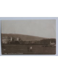 CPA Suisse Gimel Grand hôtel avec la Chapelle