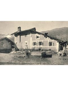 CPA Suisse Grisons Bauernhaus in Cresta Avers
