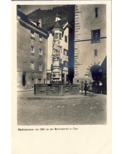 CPA Suisse Grisons CHUR Martinsbrunnen von 1556