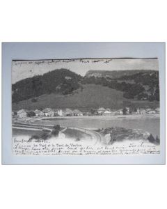 CPA SUISSE Jura Le Pont et la Dent de Vaulion 1904