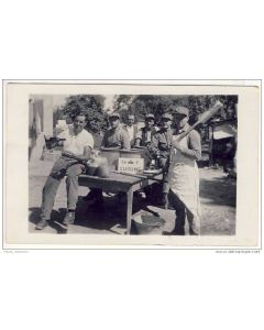 CPA Suisse Militaire Militaria CP 7 Cuisine