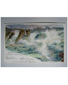 CPA SUISSE Schaffhouse Schaffhausen Rheinfall C. Steinmann