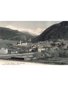 CPA SUISSE Valais Brigue Vue générale