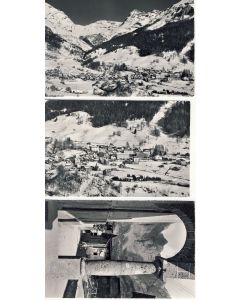 CPA SUISSE Valais Lot de 3 CPA Leukerbad