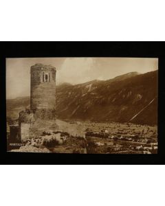 CPA Suisse VALAIS Martigny Château La Batiaz