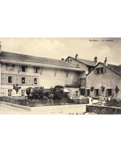 CPA Suisse Vaud Burtigny La Maison Animée enfants