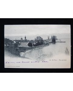 CPA Suisse Vaud St Prex Vue Générale 1908