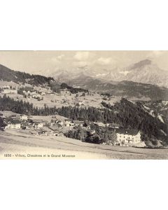 CPA Suisse Vaud Villars Chesières et le Grand Muveran