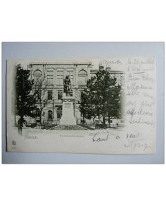 CPA SUISSE Zurich Pestalozzidenkmal Place 1901