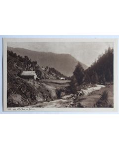 CPA Van d'en Bas sur Salvan Valais Suisse