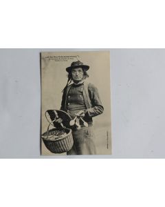 CPA Vieux professionnels Bretons Fabricant de cuillers bois Foire