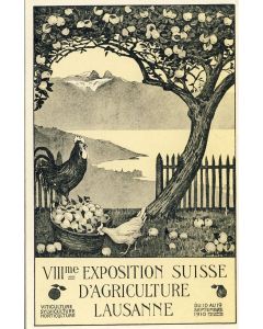 CPA VIIIe Exposition Suisse d'Agriculture Lausanne 1910