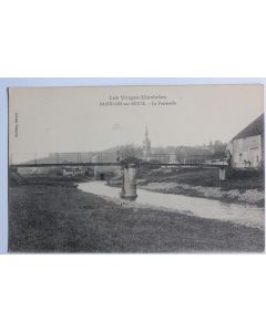 CPA Vosges Bazoilles-sur-Meuse La passerelle