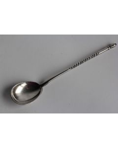 Cuillère à caviar en argent Russe