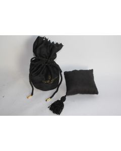 De GRISOGONO Bourse Écrin pour montre bijoux + coussin