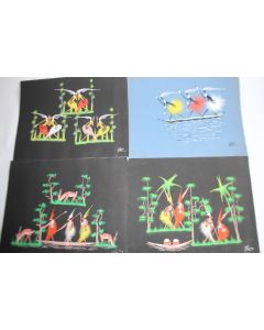Dessins originaux Peintures Afrique signés GOYI