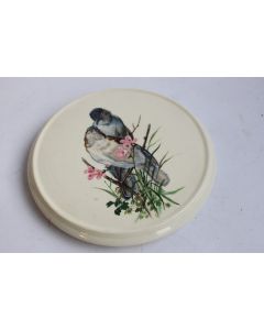 Dessous de bouteille faience de Sarreguemines