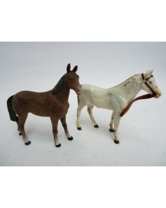 Deux chevaux ELASTOLIN