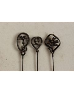 Trois Épingles à chapeau Art nouveau